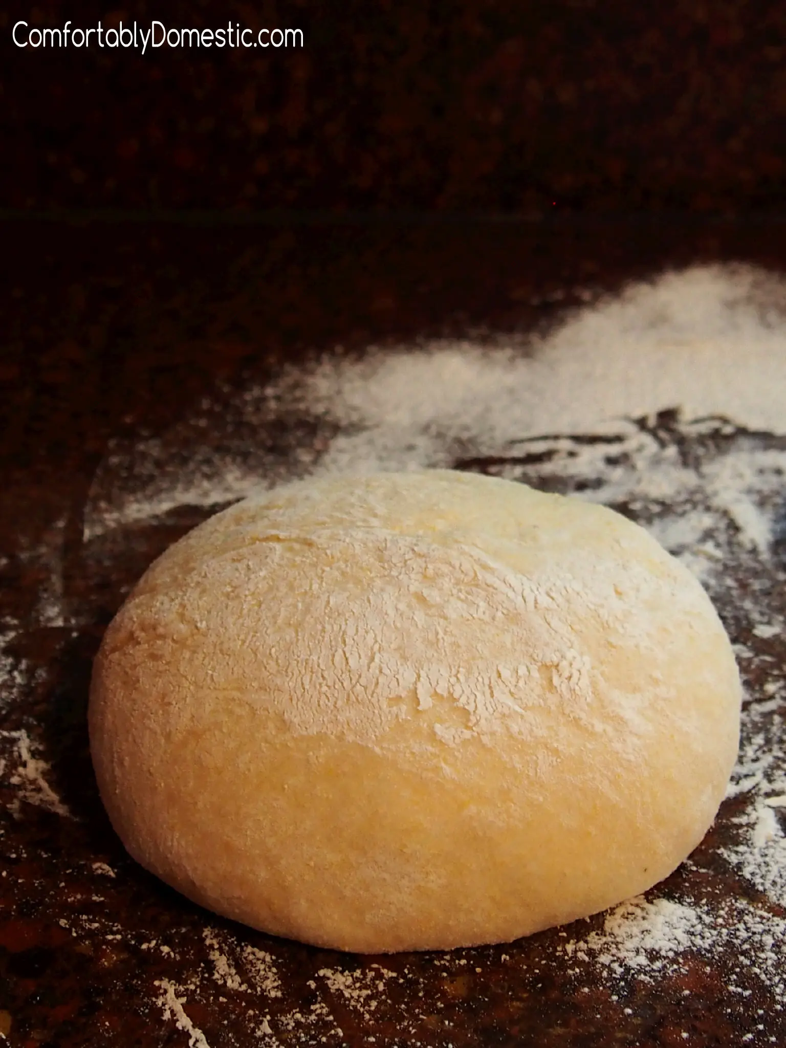 corn flour pizza dough - Can I use cornmeal instead of flour for pizza dough