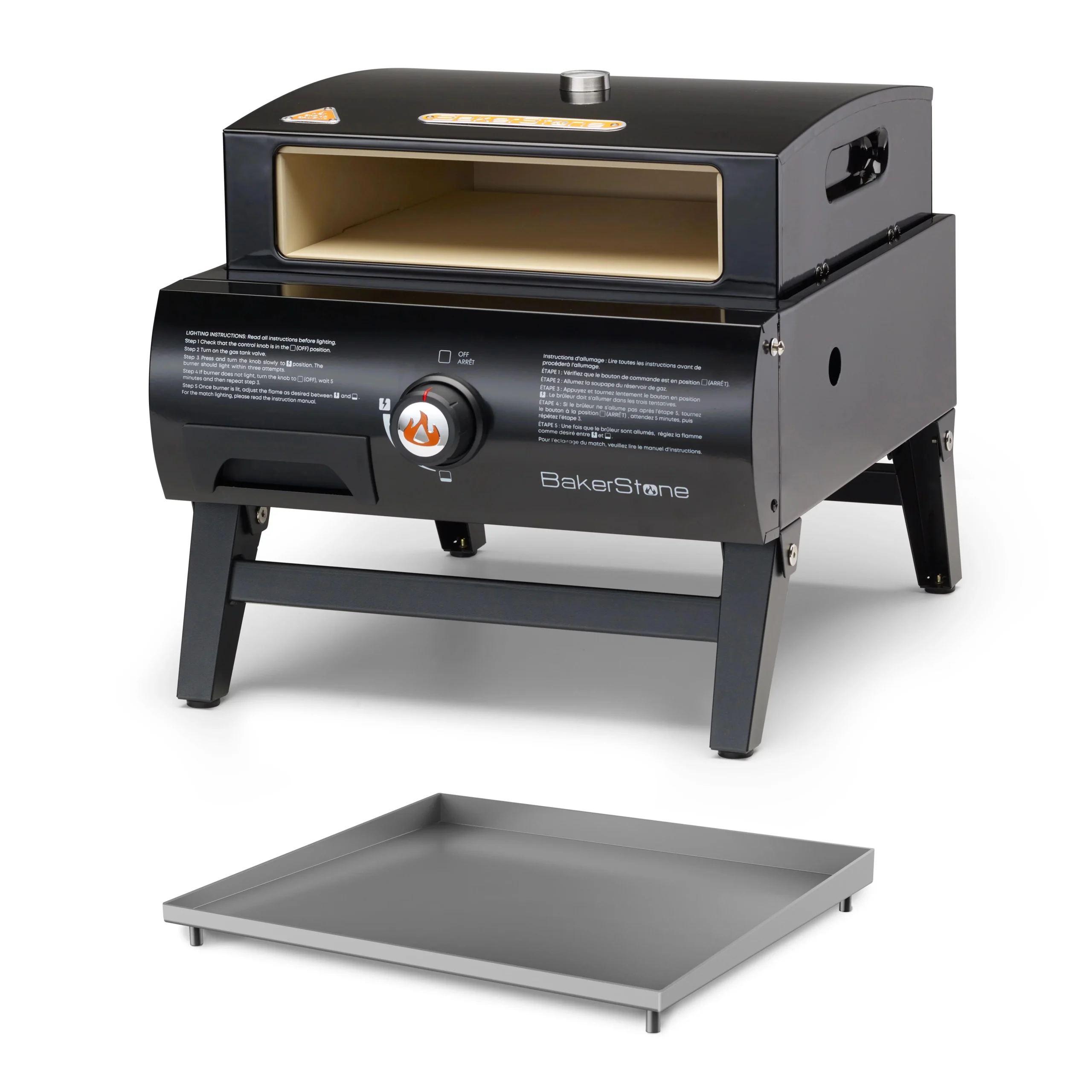 bakerstone pizza oven - Can you use a BakerStone pizza oven on a griddle