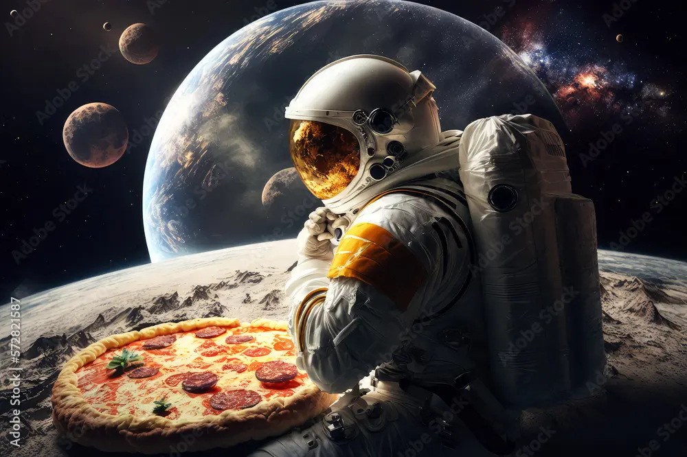 astronauta pizza - Cómo se hace el astronauta