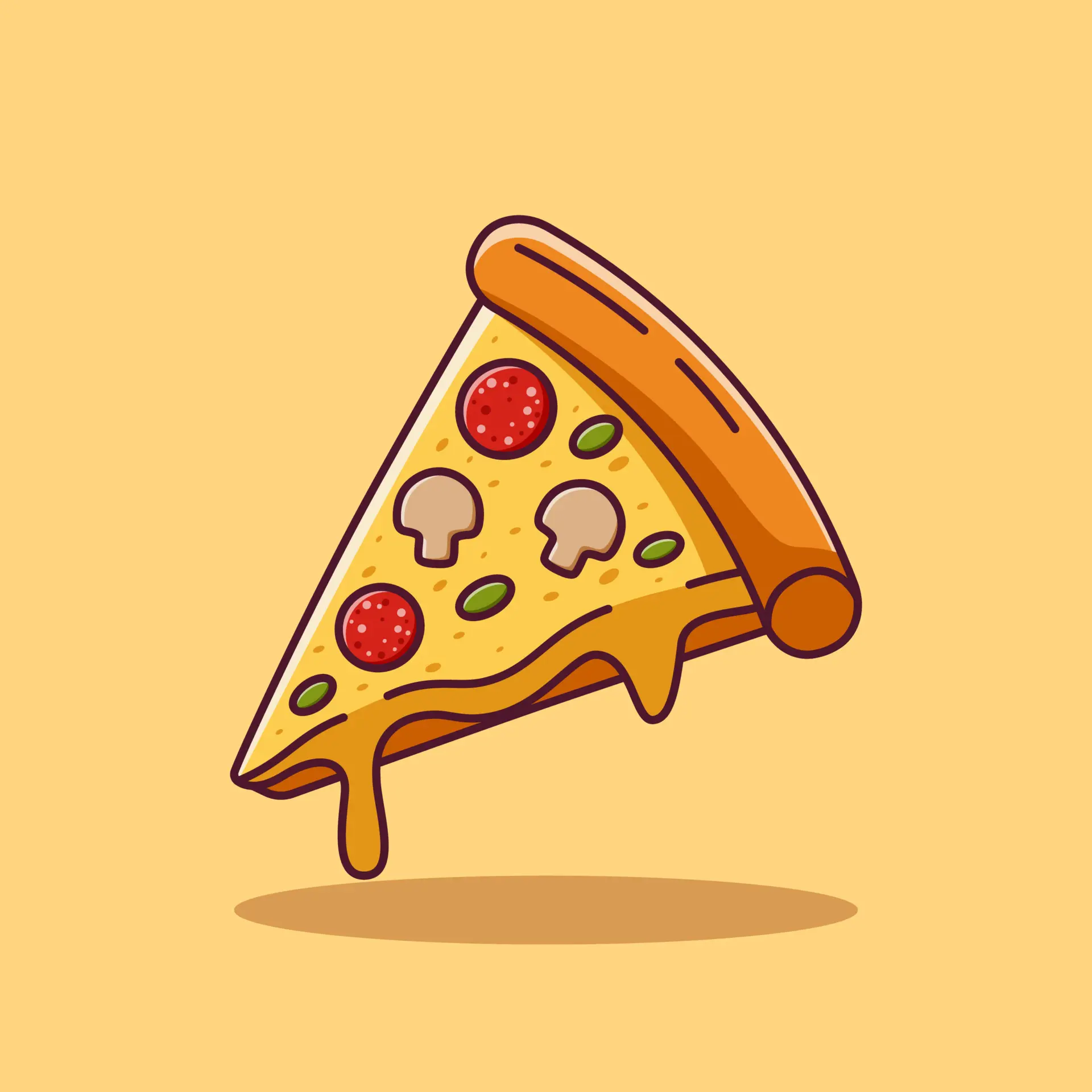 pizza cartoon - Cómo se llama la pizza de Cartoon Network