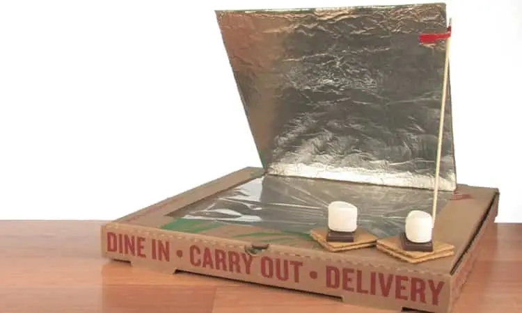 horno con caja de pizza - Cuál es el funcionamiento de un horno solar casero