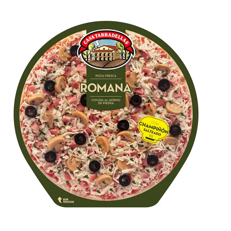 calorias pizza romana casa tarradellas - Cuántas calorías tiene una pizza romana