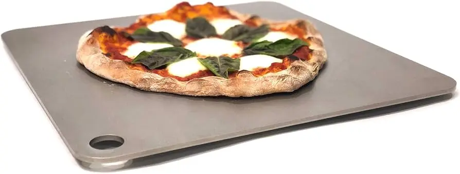 plancha de acero para pizzas - Cuánto mide la plancha de acero inoxidable