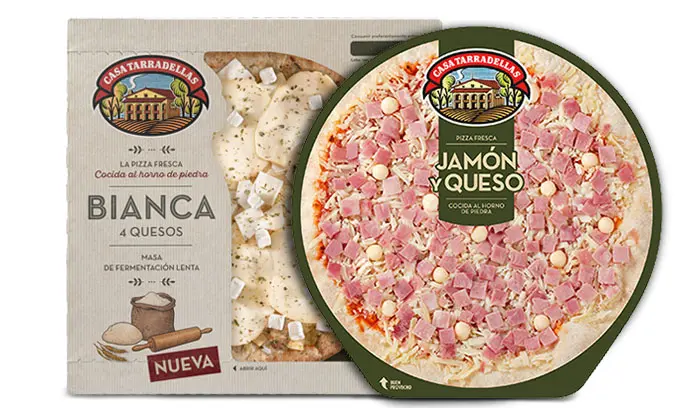 cuanto mide una pizza tarradellas - Cuánto mide una pizza precocinada