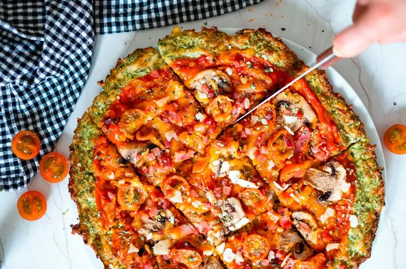 base pizza brócoli cocido - Cuánto pesa un brócoli sin tallo