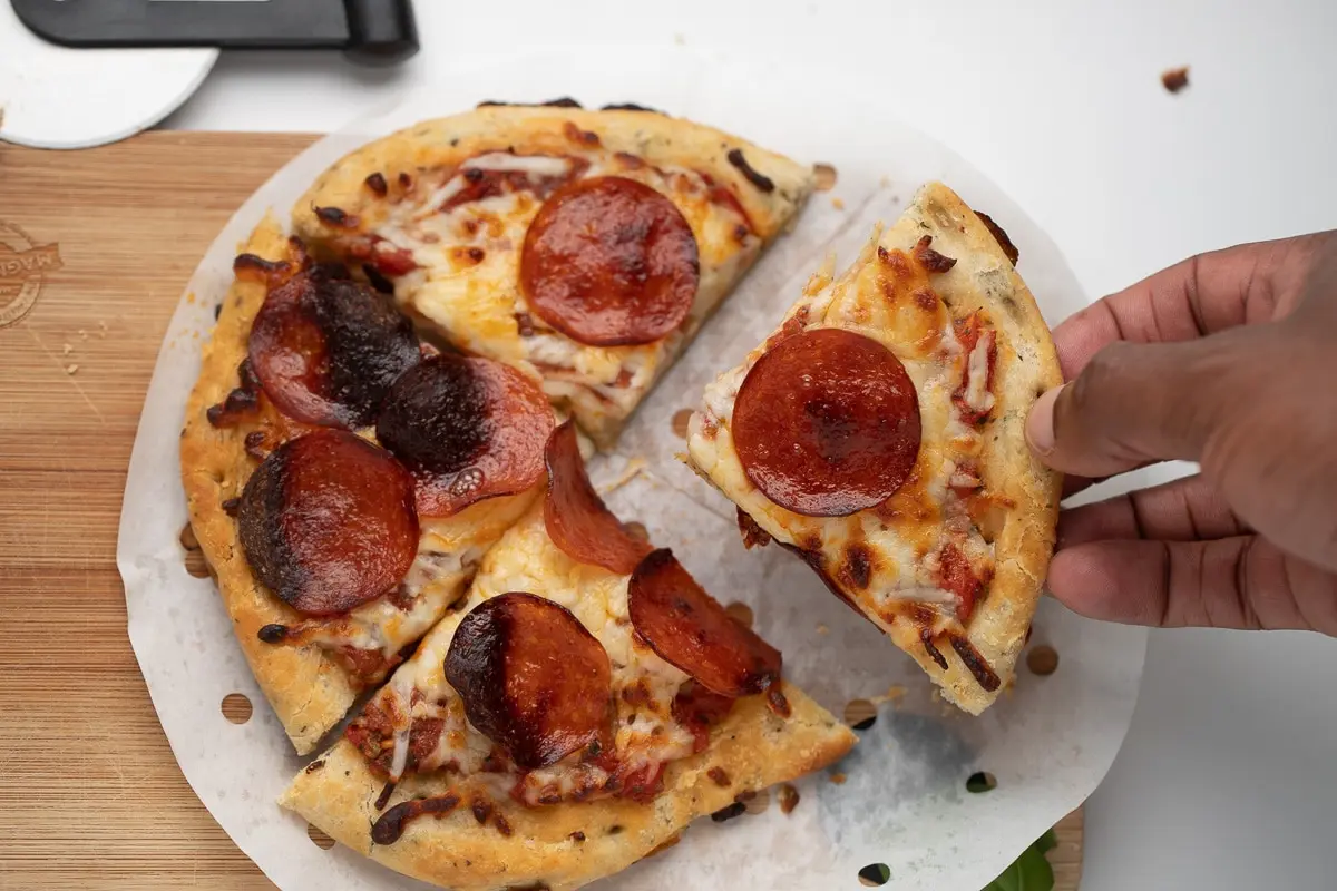 pizza air fryer - Cuánto tiempo se debe freír la pizza al aire