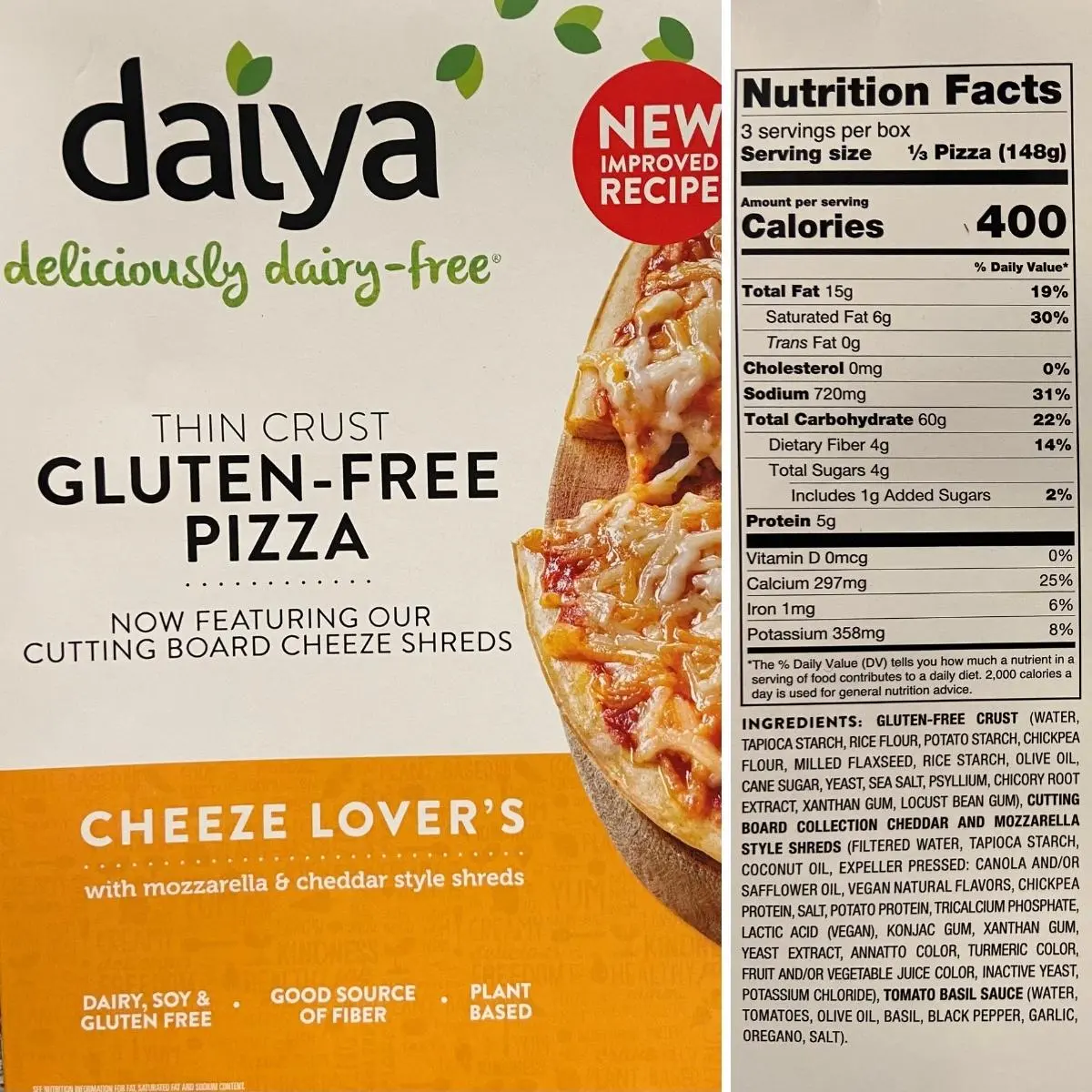 calories in a gluten free pizza - How many calories in a piece of gluten-free pizza