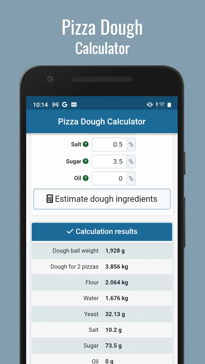 pizza dough calculator - How many pizzas does 1 kg of flour make