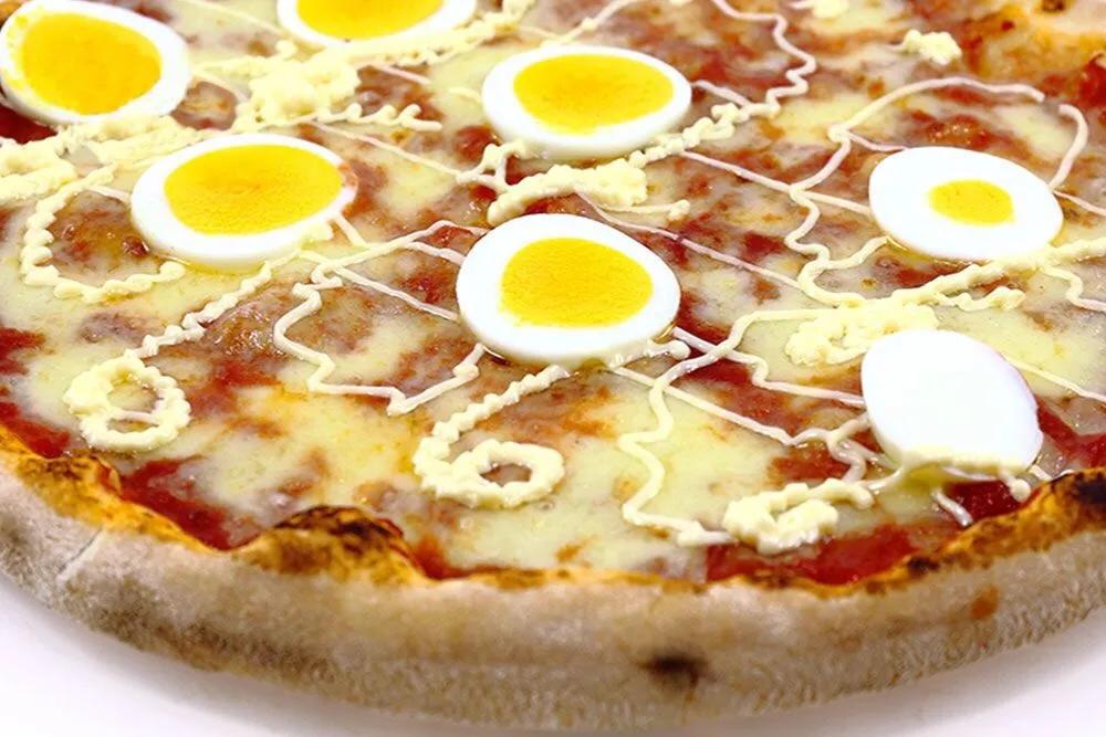 pizza rossini - Se usa mayonesa en la pizza
