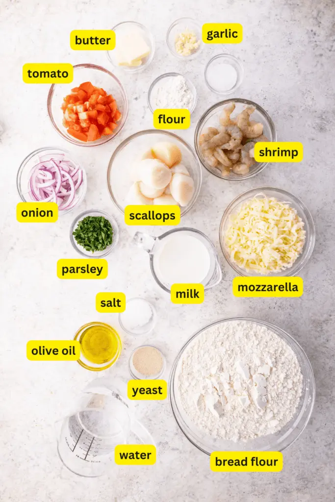ingredients of pizza - What are the items used in pizza