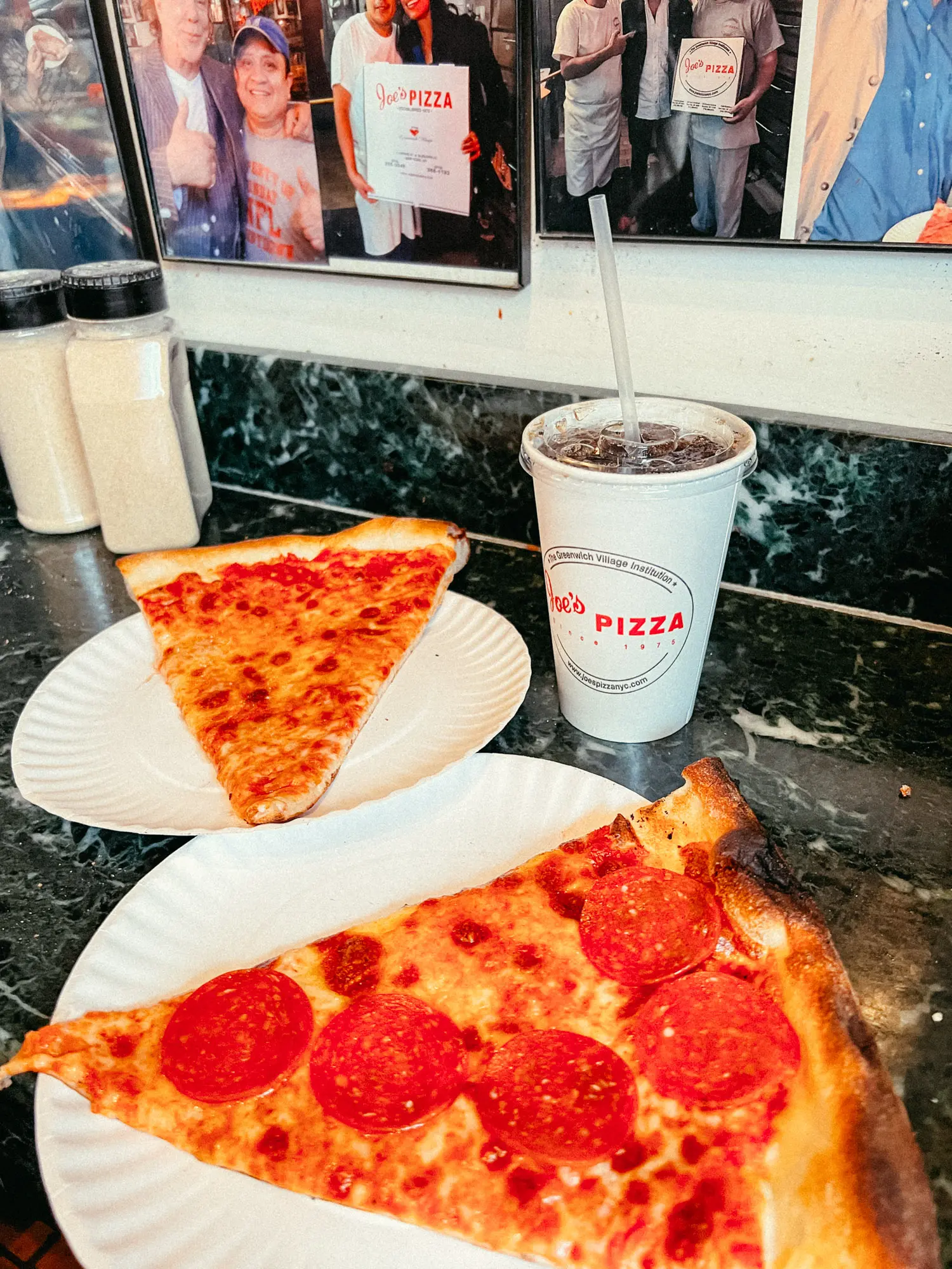 joe's pizza nyc - What celebrities went to Joe's pizza