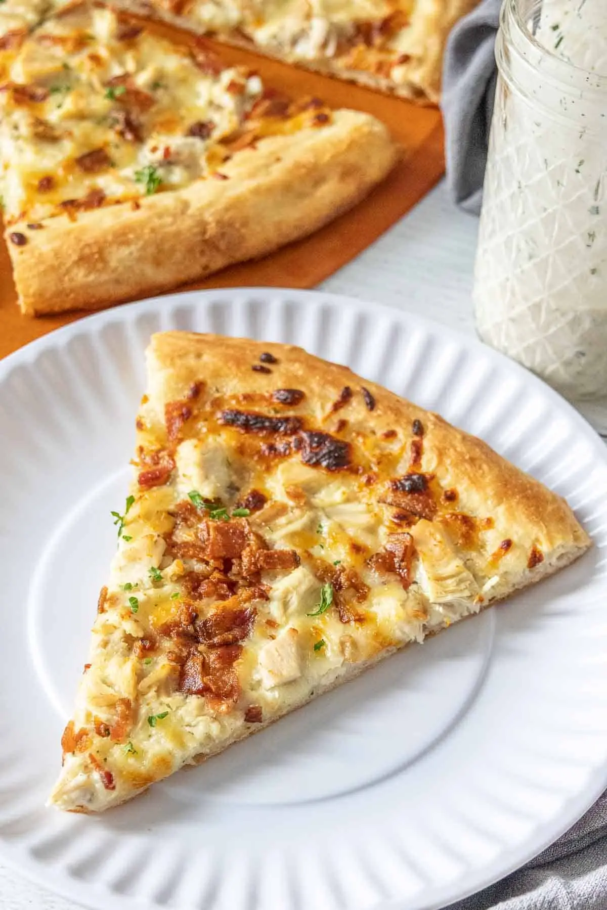 chicken ranch pizza - What is chicken bacon ranch pizza made of
