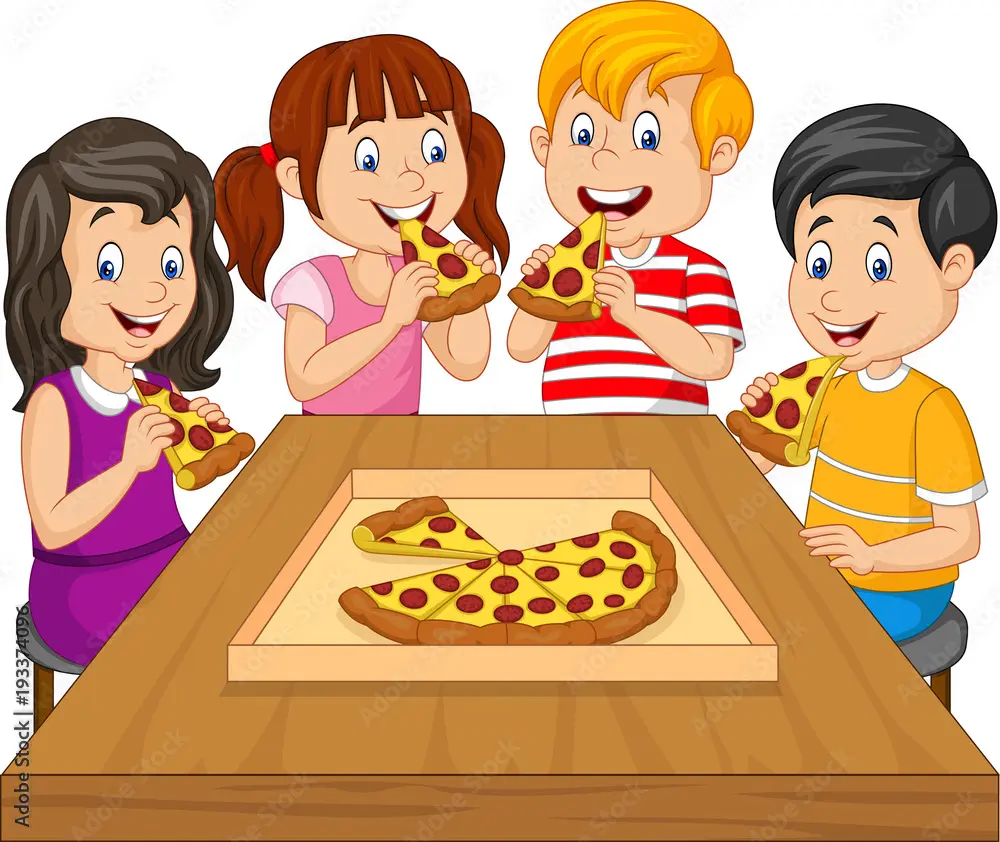 cartoon eating pizza - Which cartoon character eats pizza